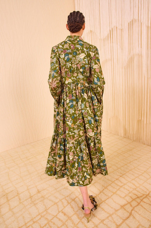 ULLA JOHNSON ERYN MIDI DRESS